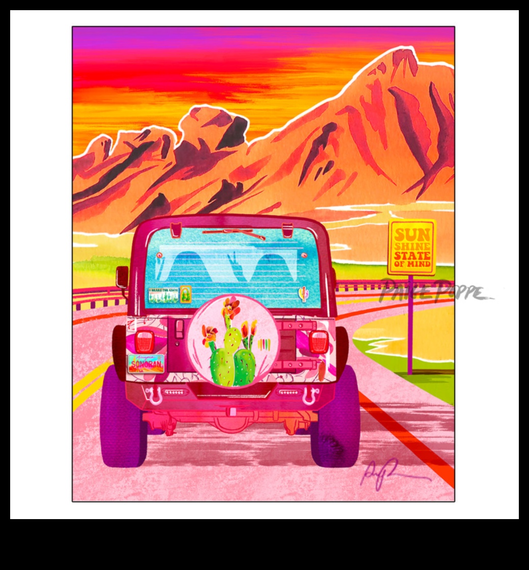 Spilgti ceļojumi: krāsainas dāvanas, kas aizrauj iztēli