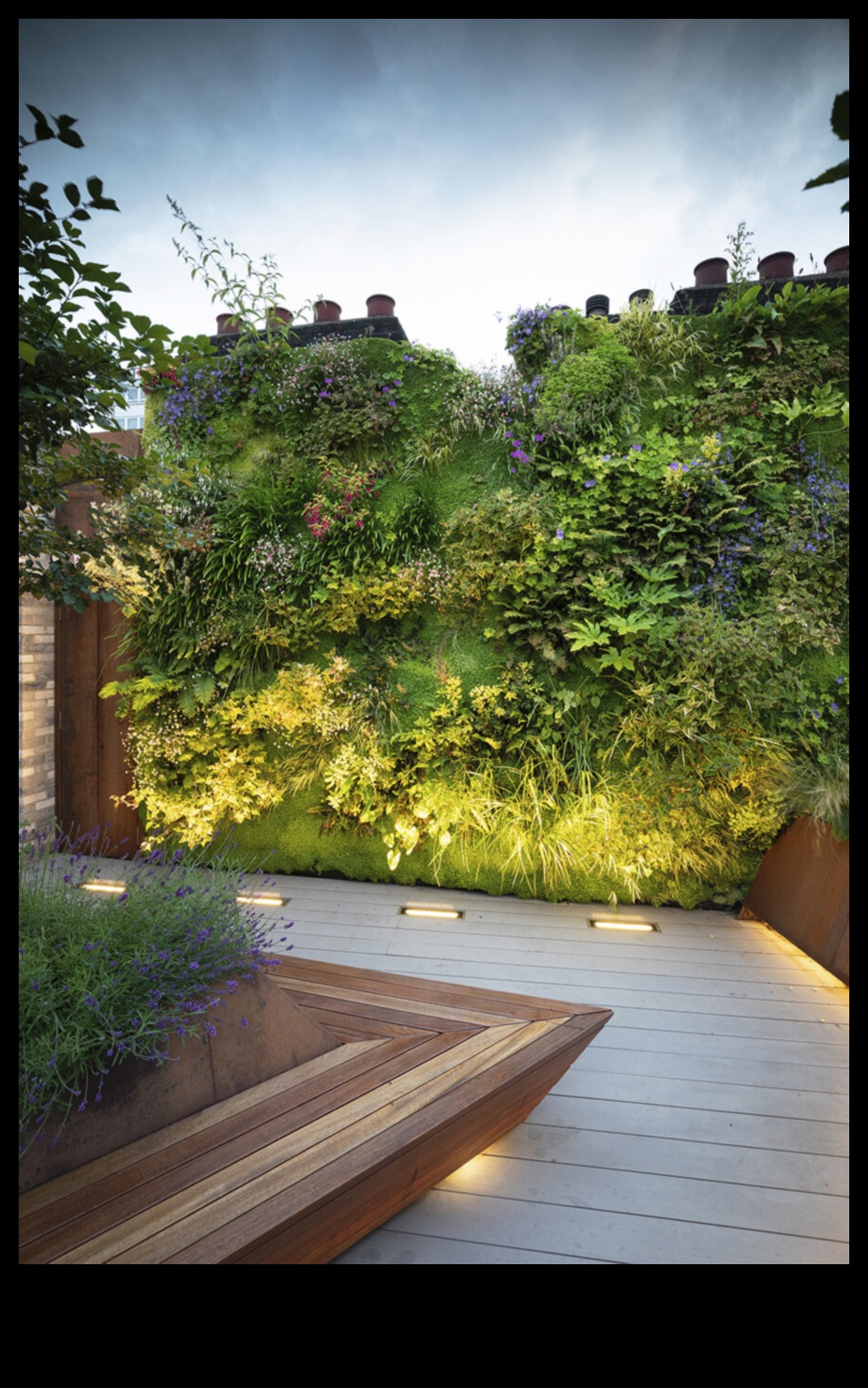 Zaļais gobelēns: vertikāla dārzkopība mākslinieciskām ainavām