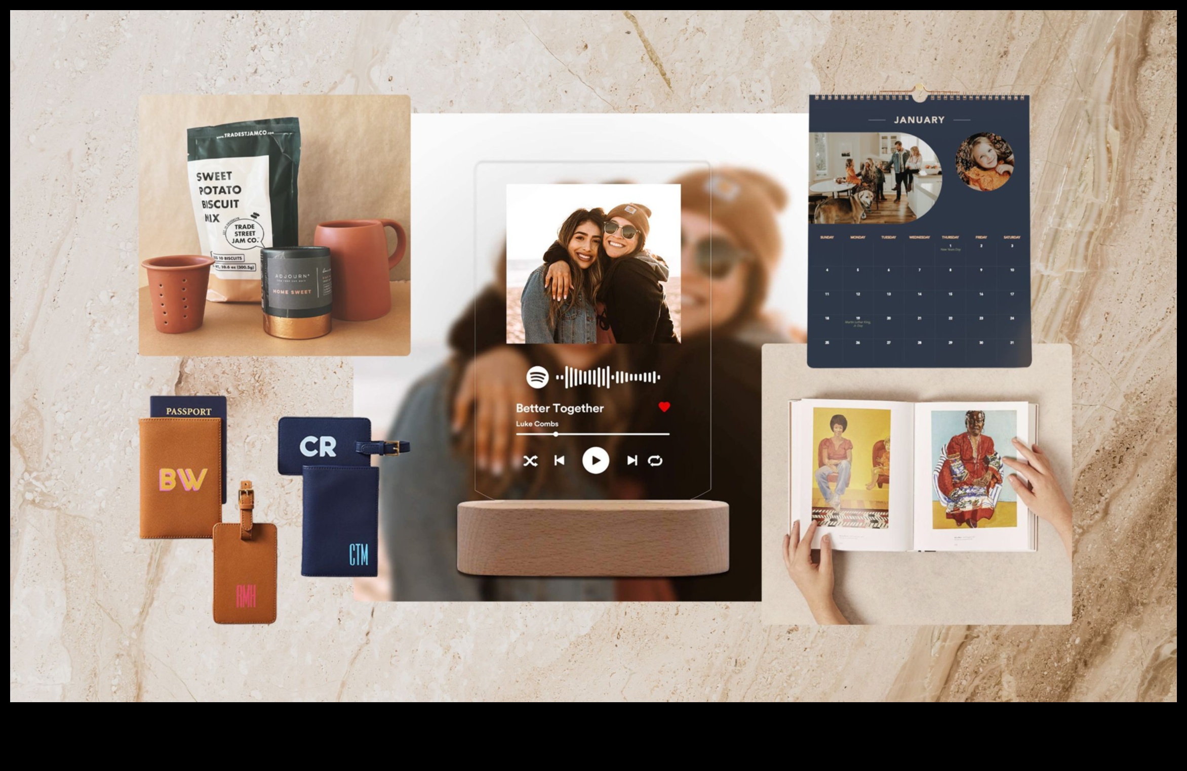 Pārdomātas un personalizētas dāvanas jūsu mīļajiem