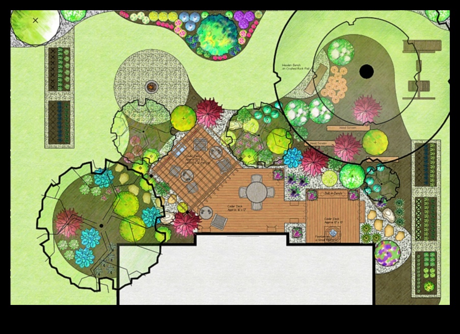 No skices līdz krāšņumam: dārza dizaina mākslas apguve