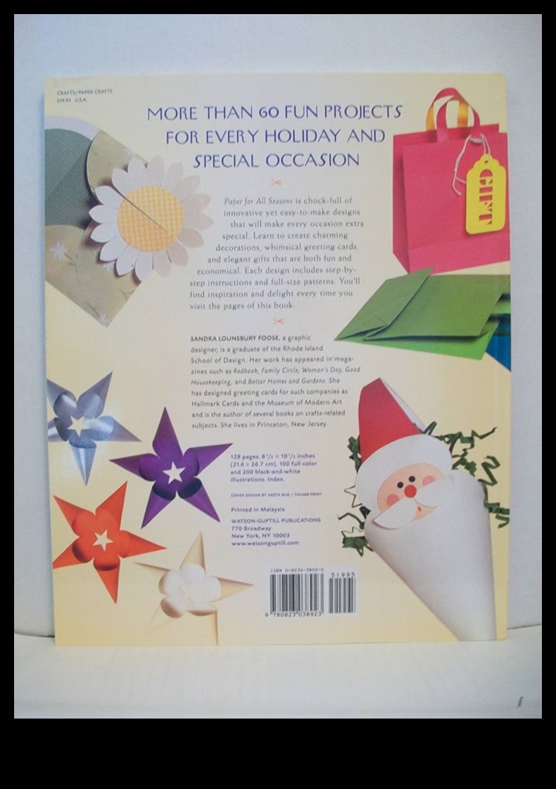 Papīra izgatavošana gadalaikiem: dekoru izveide katram gadalaikam