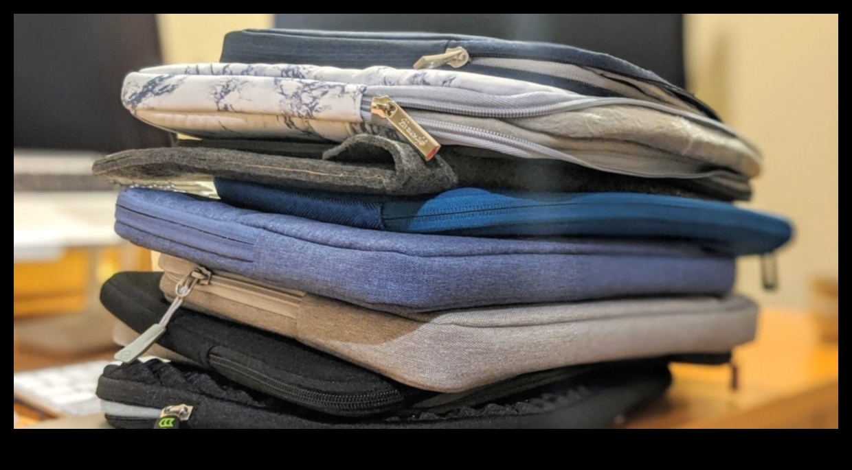 Klēpjdatora uzmavu izvēle: stilīgi un aizsargājoši aksesuāri ceļojumiem