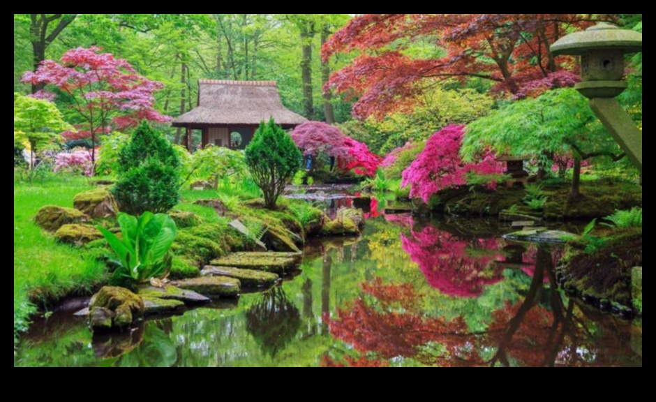 Dabas harmonija: japāņu dārza skaistums katrā lapā