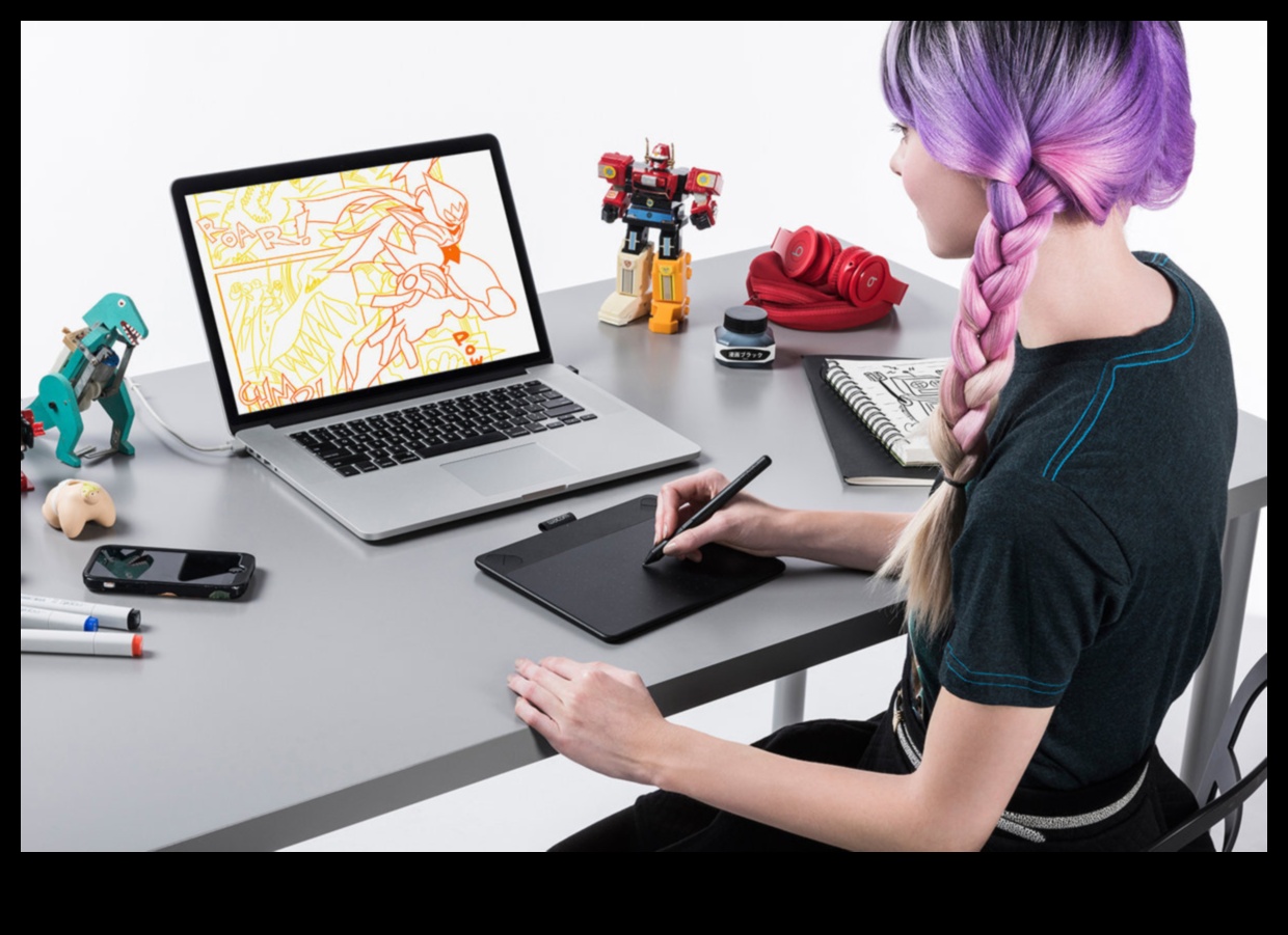 Tech Meets Art: klēpjdatori ar unikālu dizainu un vizuālo pievilcību