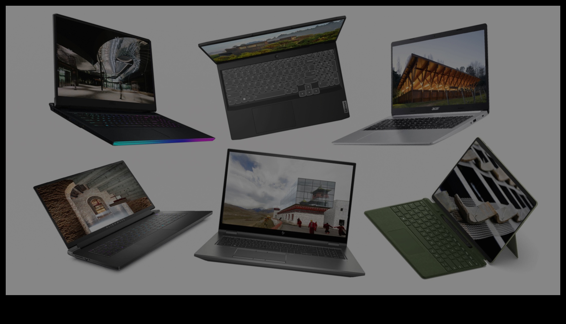 Tech Meets Art: klēpjdatori ar unikālu dizainu un vizuālo pievilcību