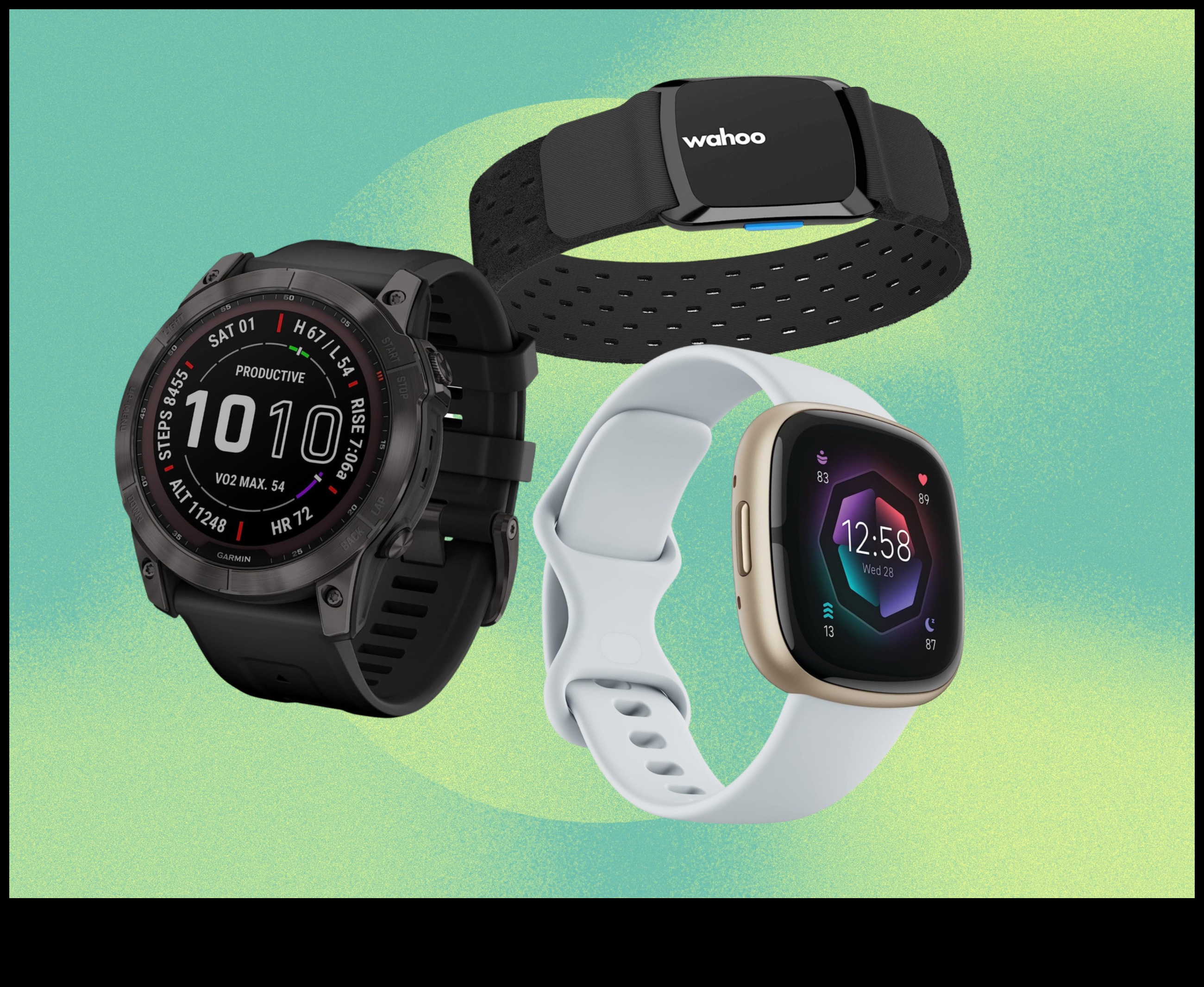 Obligātie veselības uzraudzības elementi: fitnesa izsekotāju un valkājamu piederumu piederumi