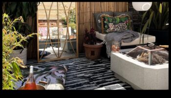 Harmony in Bloom: stilīgi akcenti jūsu dārza svētnīcai