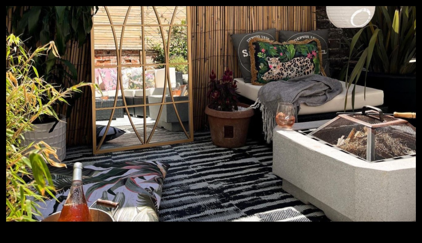 Harmony in Bloom: stilīgi akcenti jūsu dārza svētnīcai