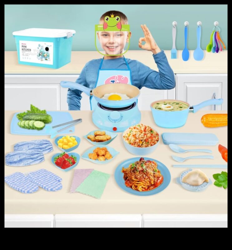 Mazie šefpavāri apvienojas: gatavošanas komplekti jauniem gardēžiem