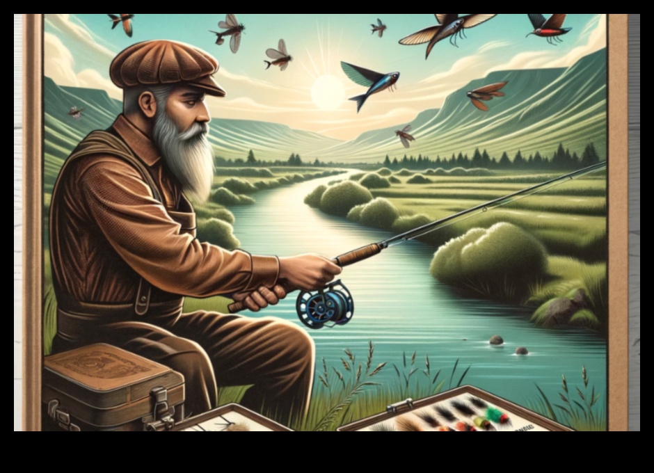 Mušu makšķerēšanas smalkums: apgūstiet makšķerēšanas mākslu ar mušām