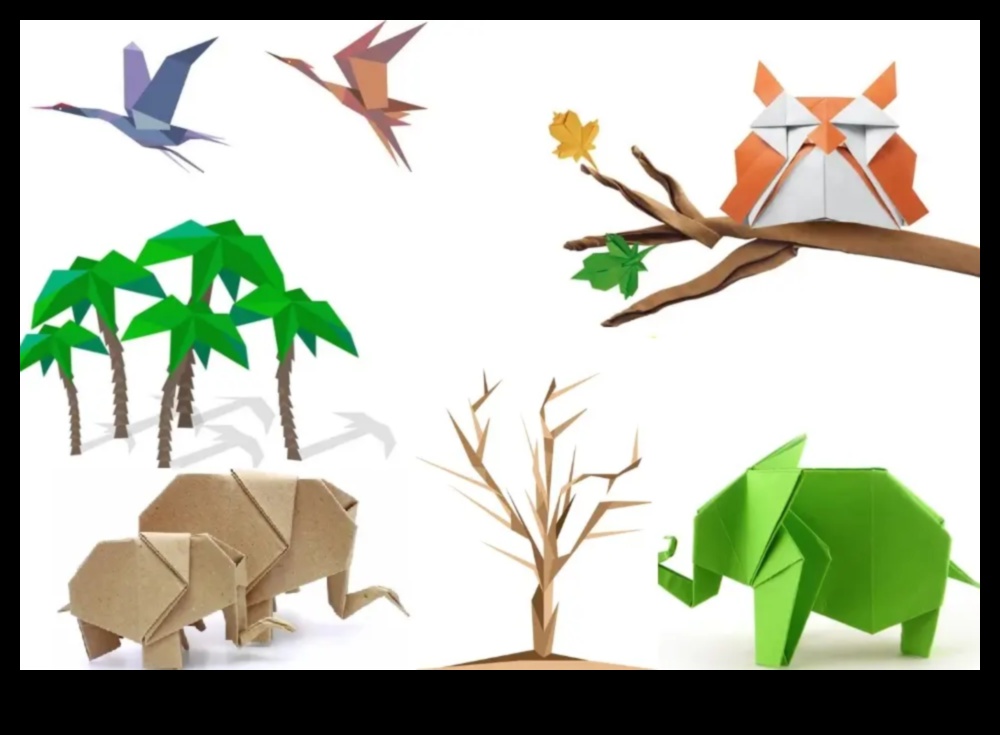 Ārpus origami: dažādas papīra locīšanas metodes