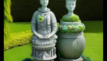 Veidots miers: stilīgs dārza dekors visām gaumēm